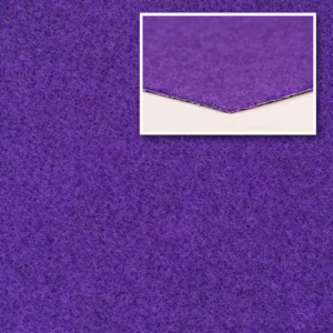 Nålfiltsmattan Uni-Velour Star